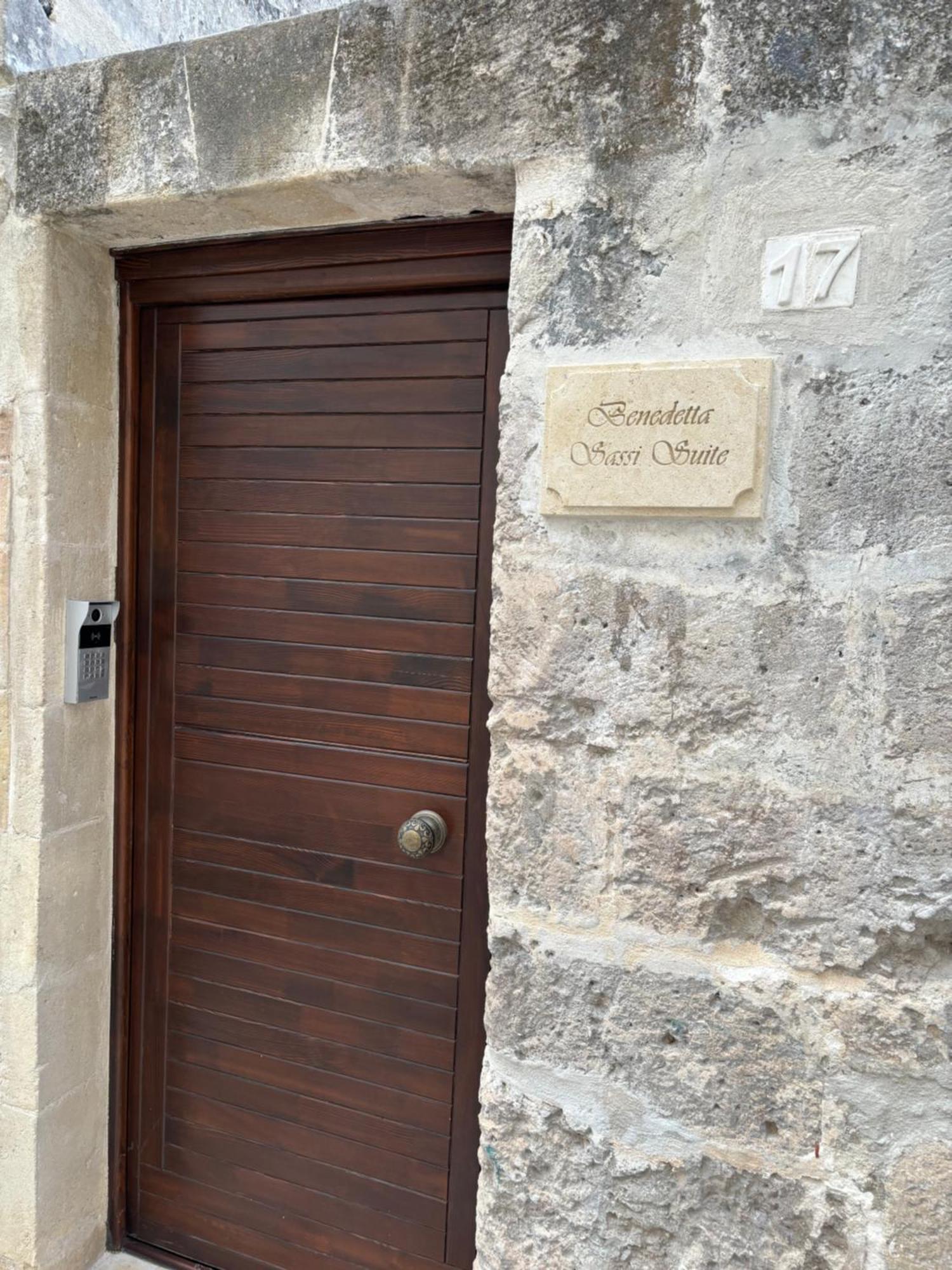 Benedetta Sassi Suite Matera Exterior photo